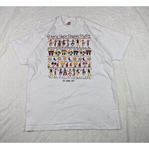 Vintage Roots Rasta Mens Xlarge Single Stitch T shirt Reggae Music Band Tee